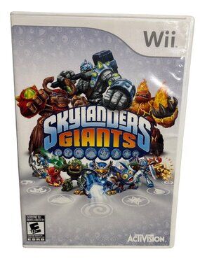 Wii Game Skylanders Giants Complete With Case & Manual